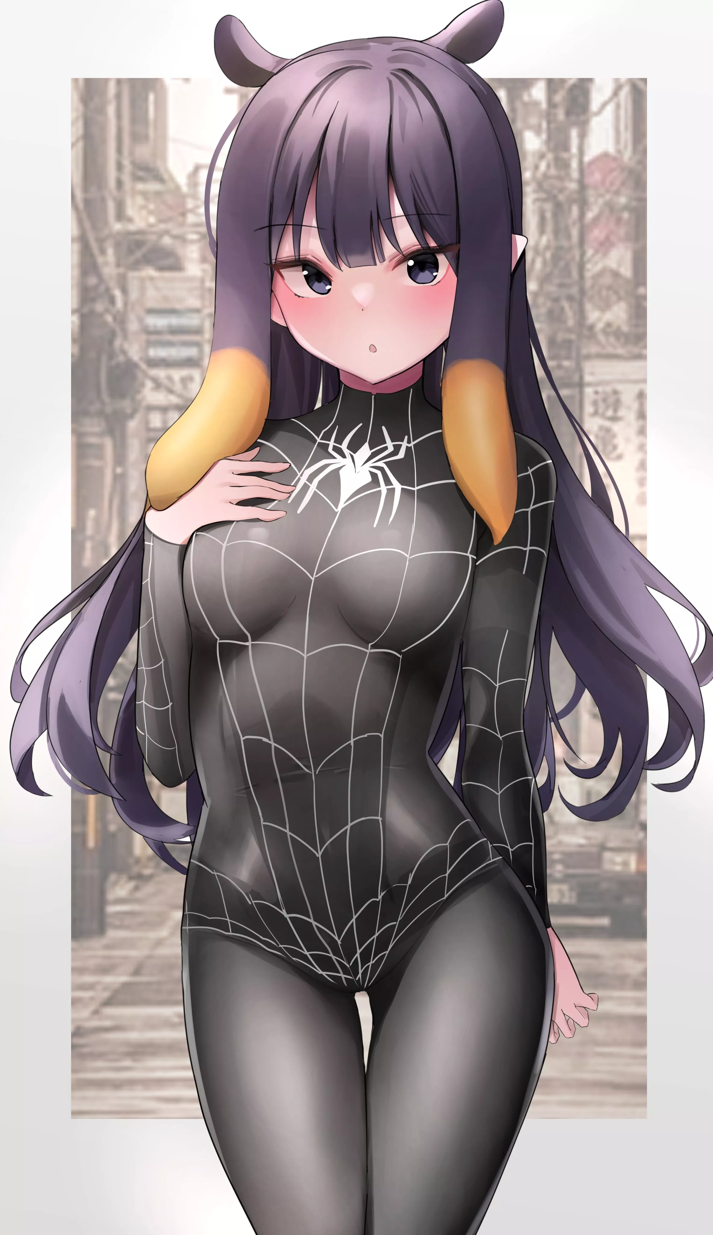 Ninomae Ina'nis Black Spider Cosplay (Scarlet) [Hololive/ Marvel]