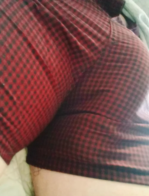 Old Hanes boxer bulge