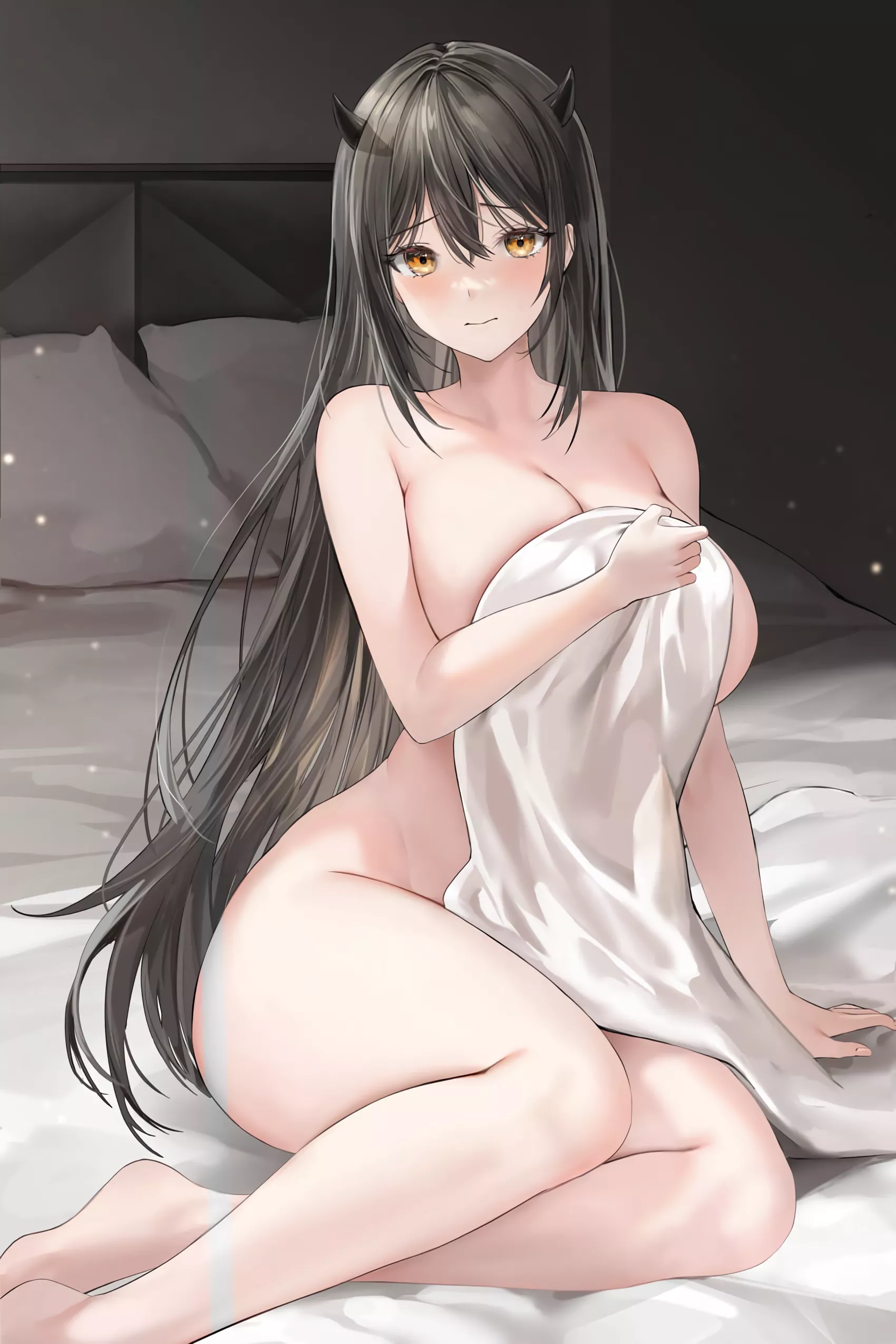 Oni covering her assets (lillly) [Original]