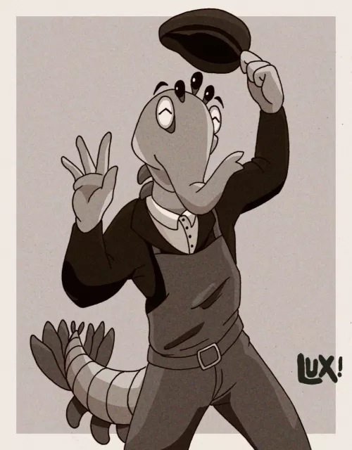 Opabinia friend needs a name! (art by me :3 )