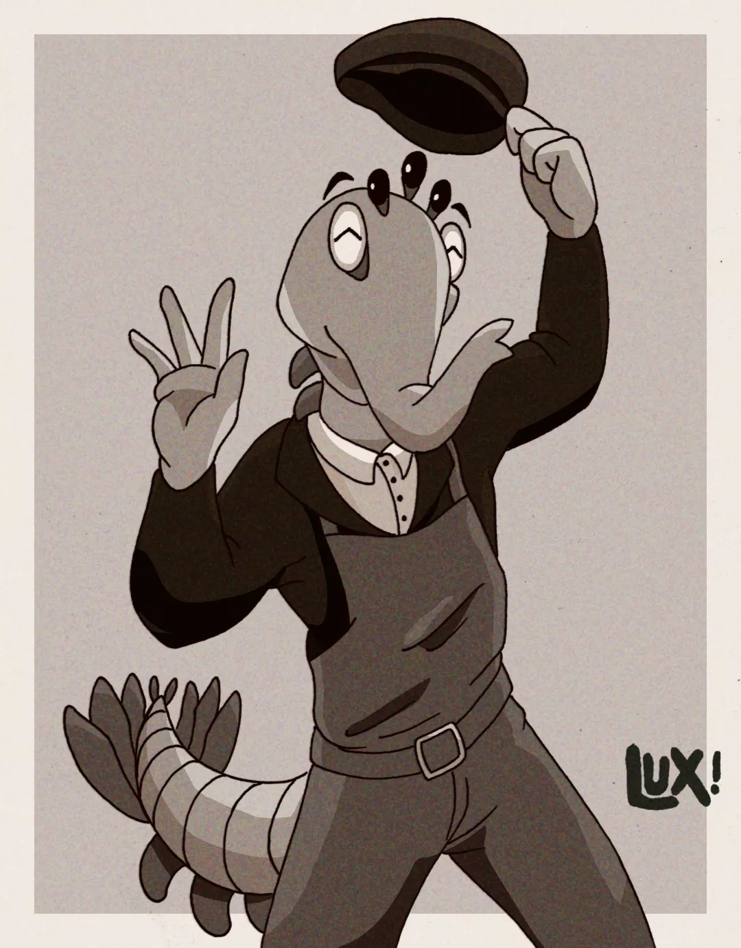 Opabinia friend needs a name! (art by me :3 )