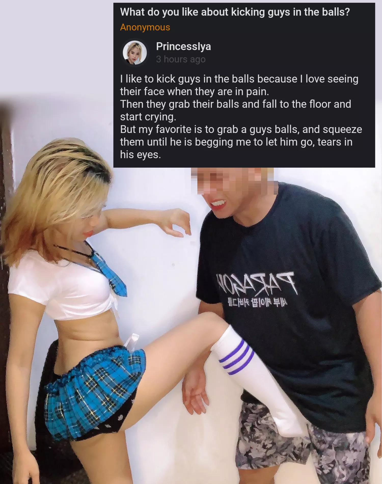 PrincessIya is our new favourite ballbuster on Twitter 🤩🤩