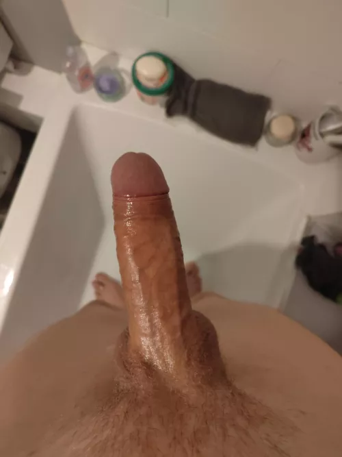 Retracted enough to expose the tip