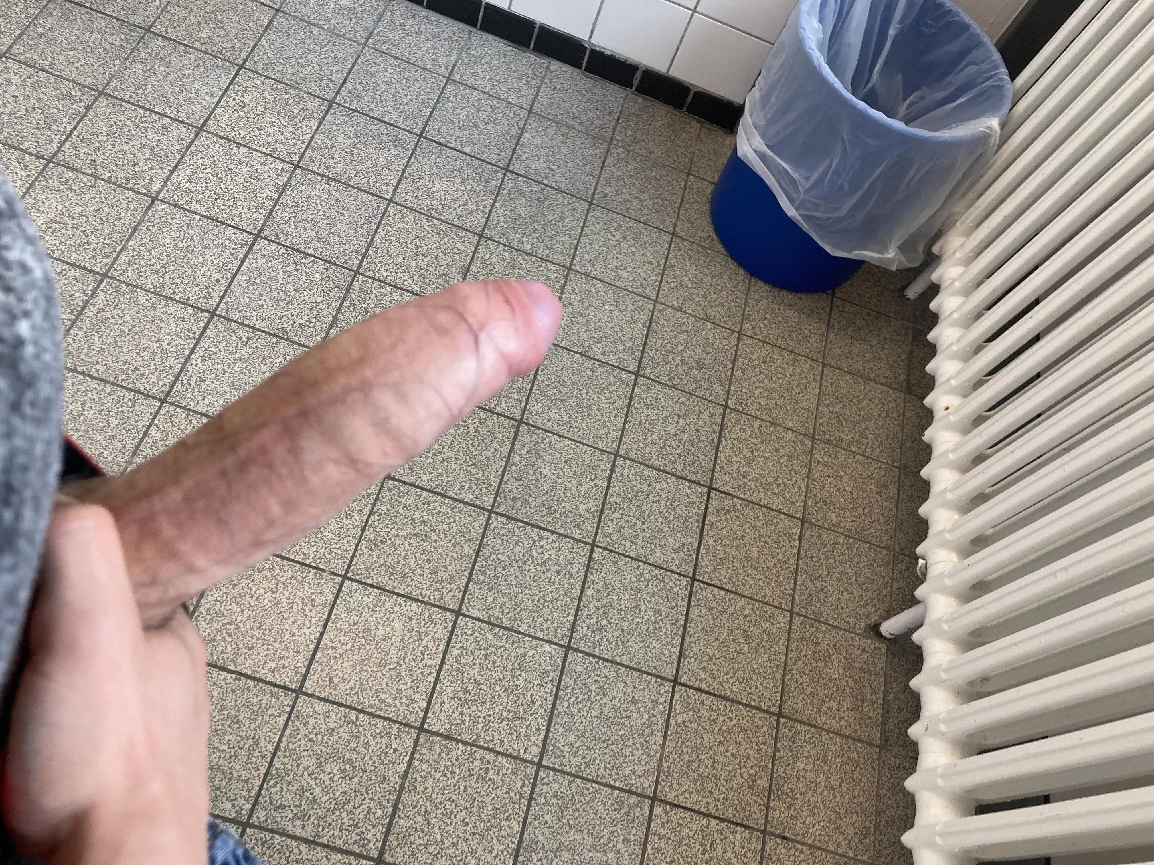 School bathrooms where people could walk in are just superior