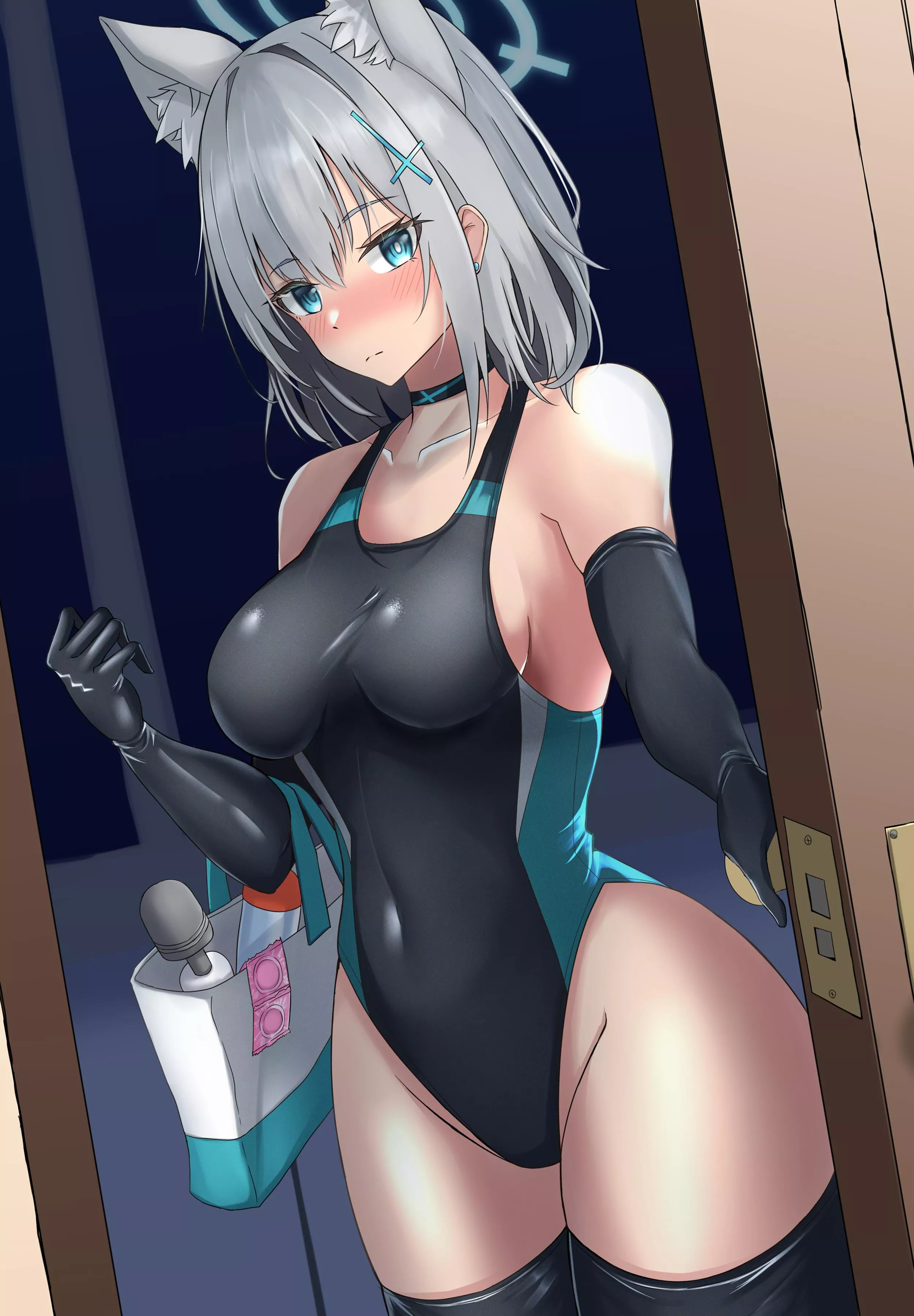 Shiroko Cumming Over For A Long Night (Core1013) [Blue Archive]