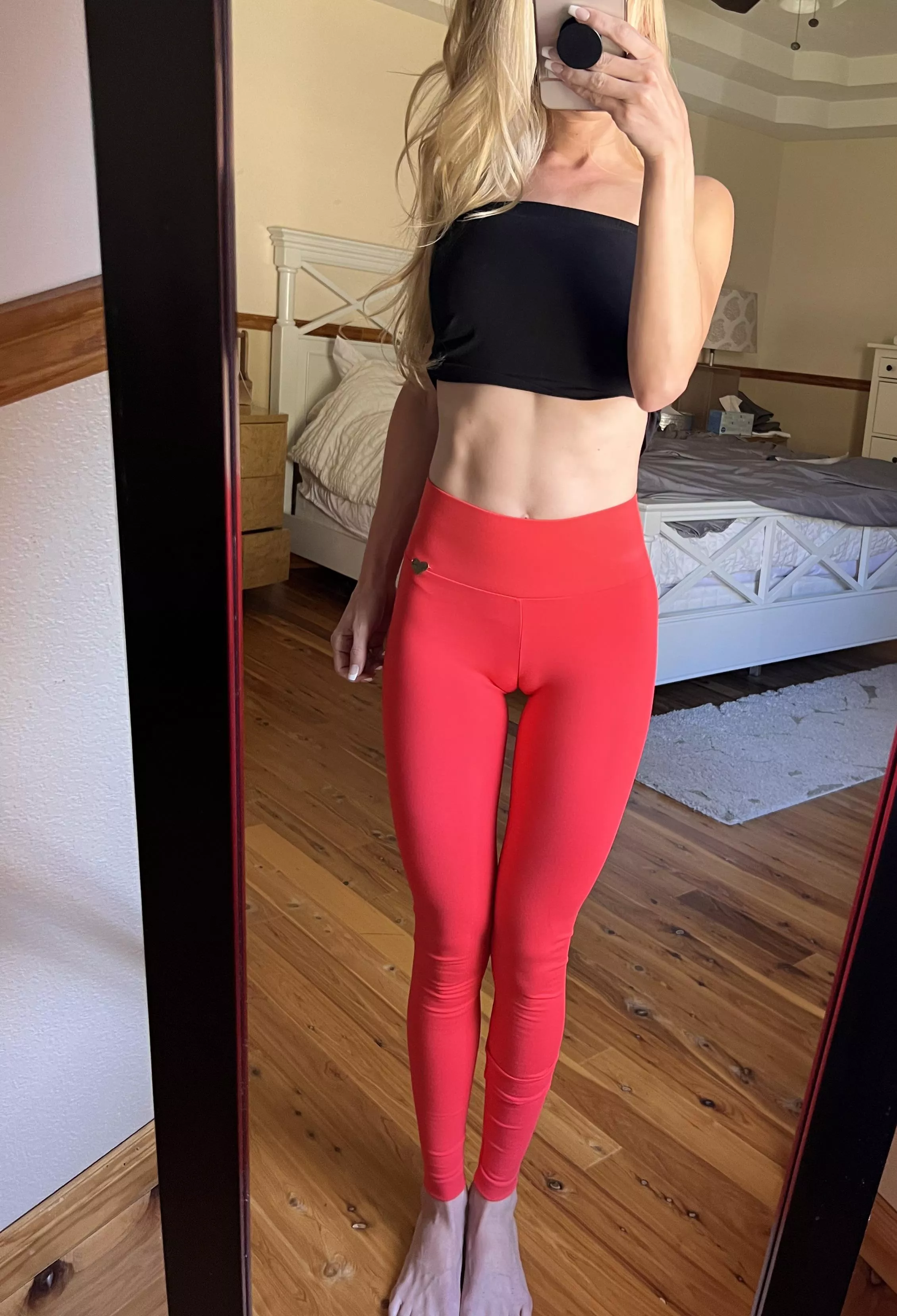 Showing off my gap but puss is trying to steal the show