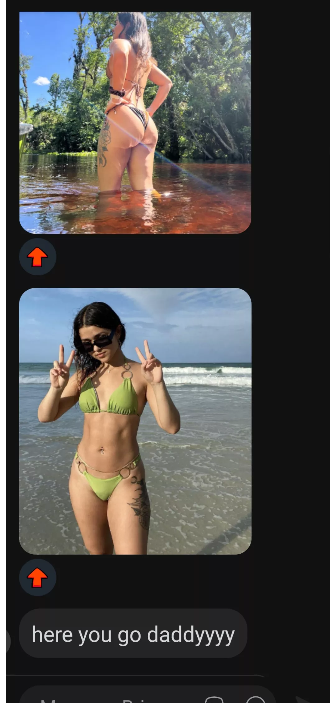 since she blocked me yall want her nudes?? i also got the insta 😂😂 f 19