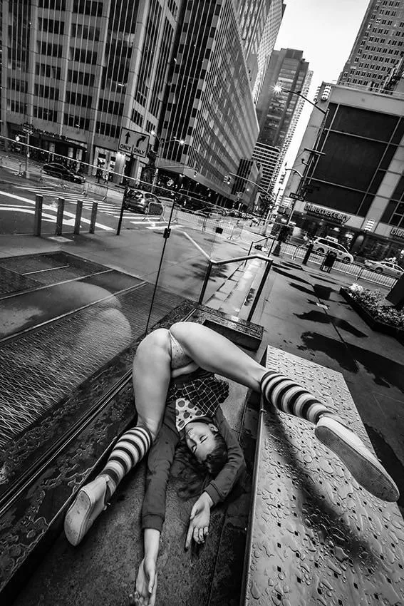 Skirt all the way up heh