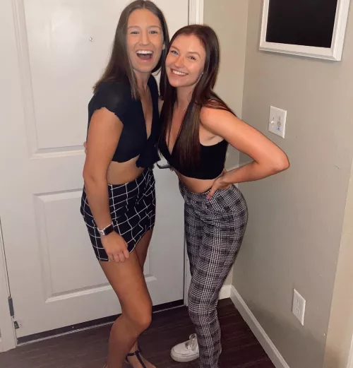 Skirt & Pants in Plaid