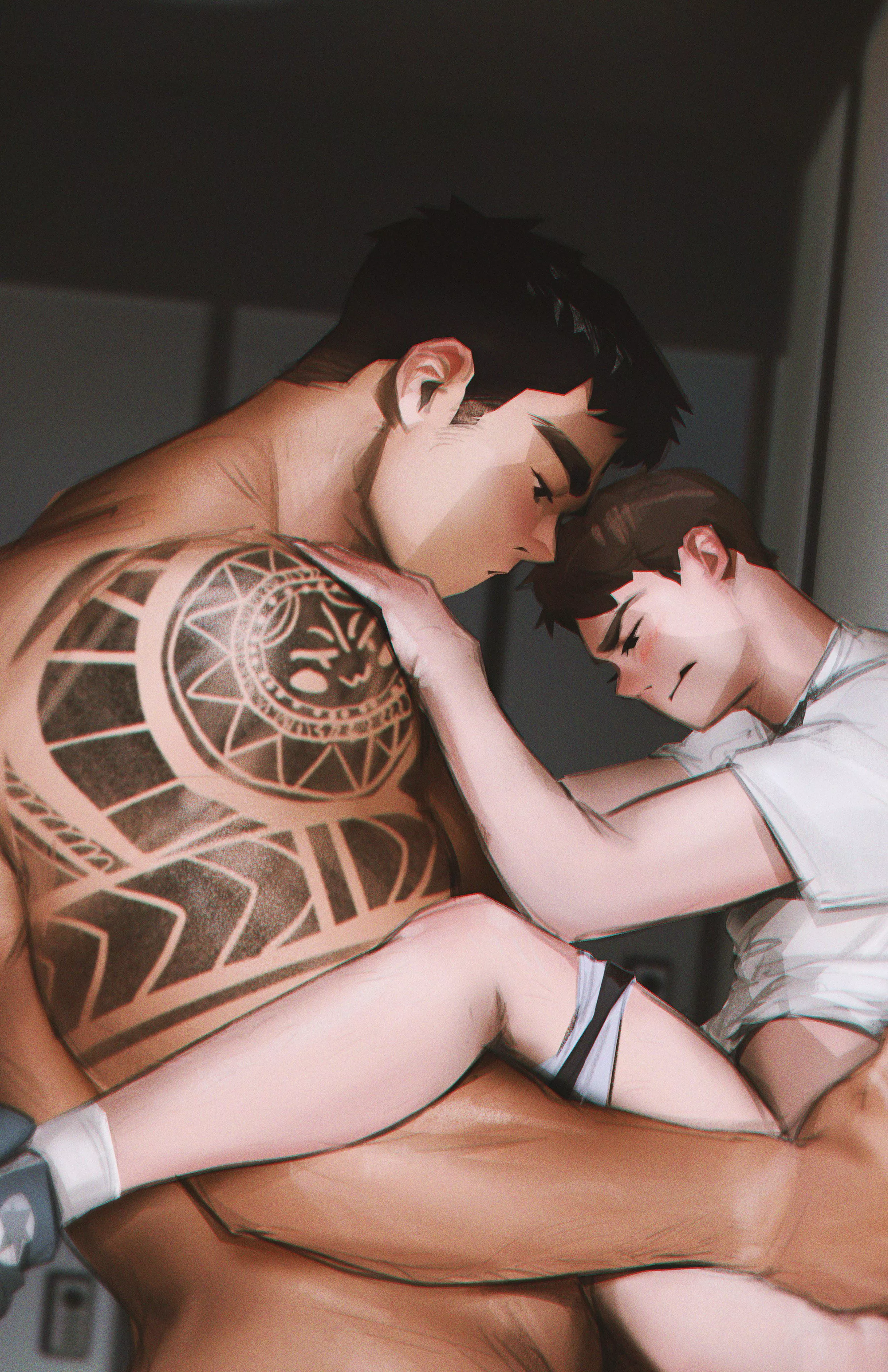 Sorry mom, i'm a fujoshi! 🤤 (Illustration by @hoonzino on twitter)