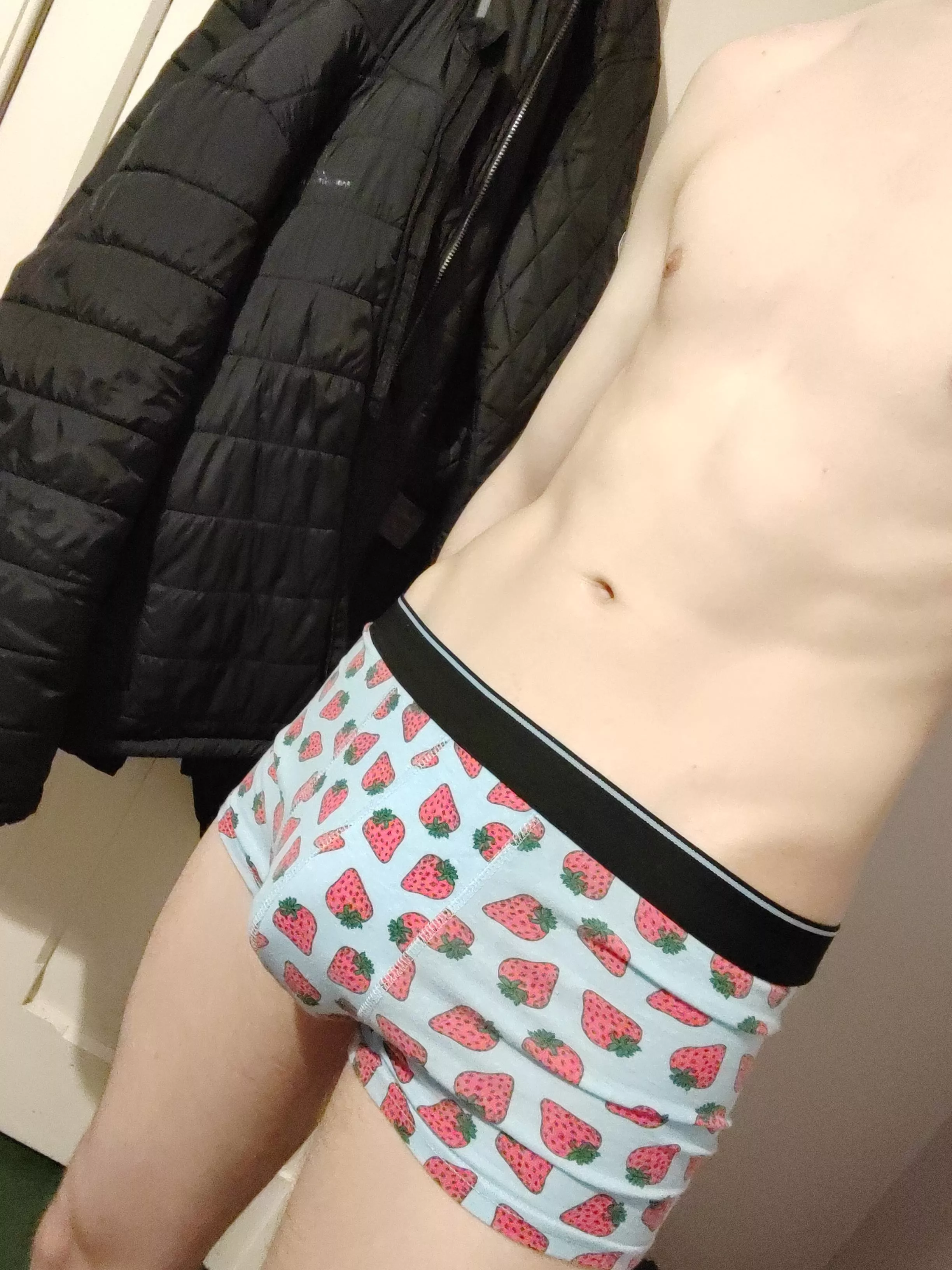 Strawberries this morning!