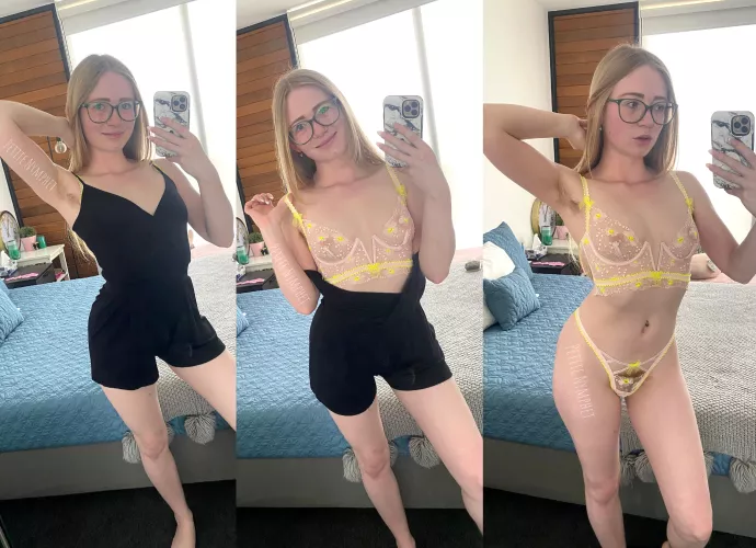 Stripping down for your enjoyment 😉