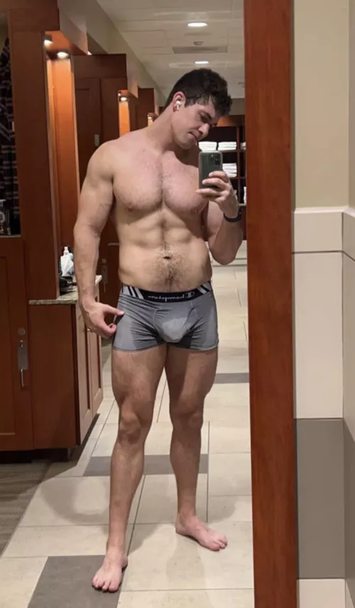 Such a hard workout… I drenched these underwear 🥵