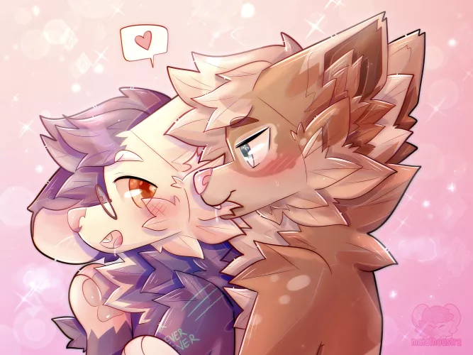 They are in love ~ art by me @maiathoustra