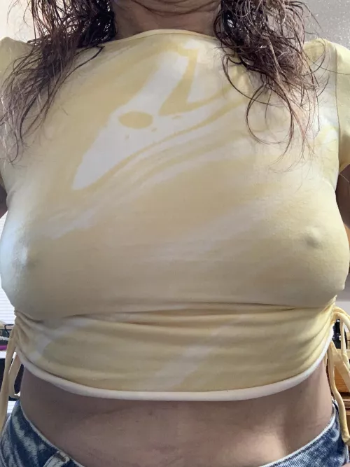 They are so perky for you today :)