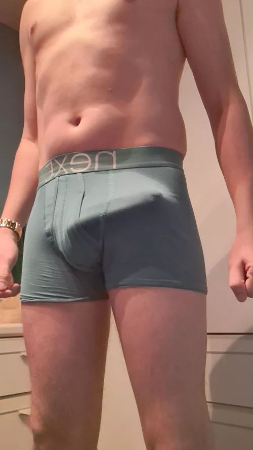 Think anyone would notice that i'm hiding a boner in these?
