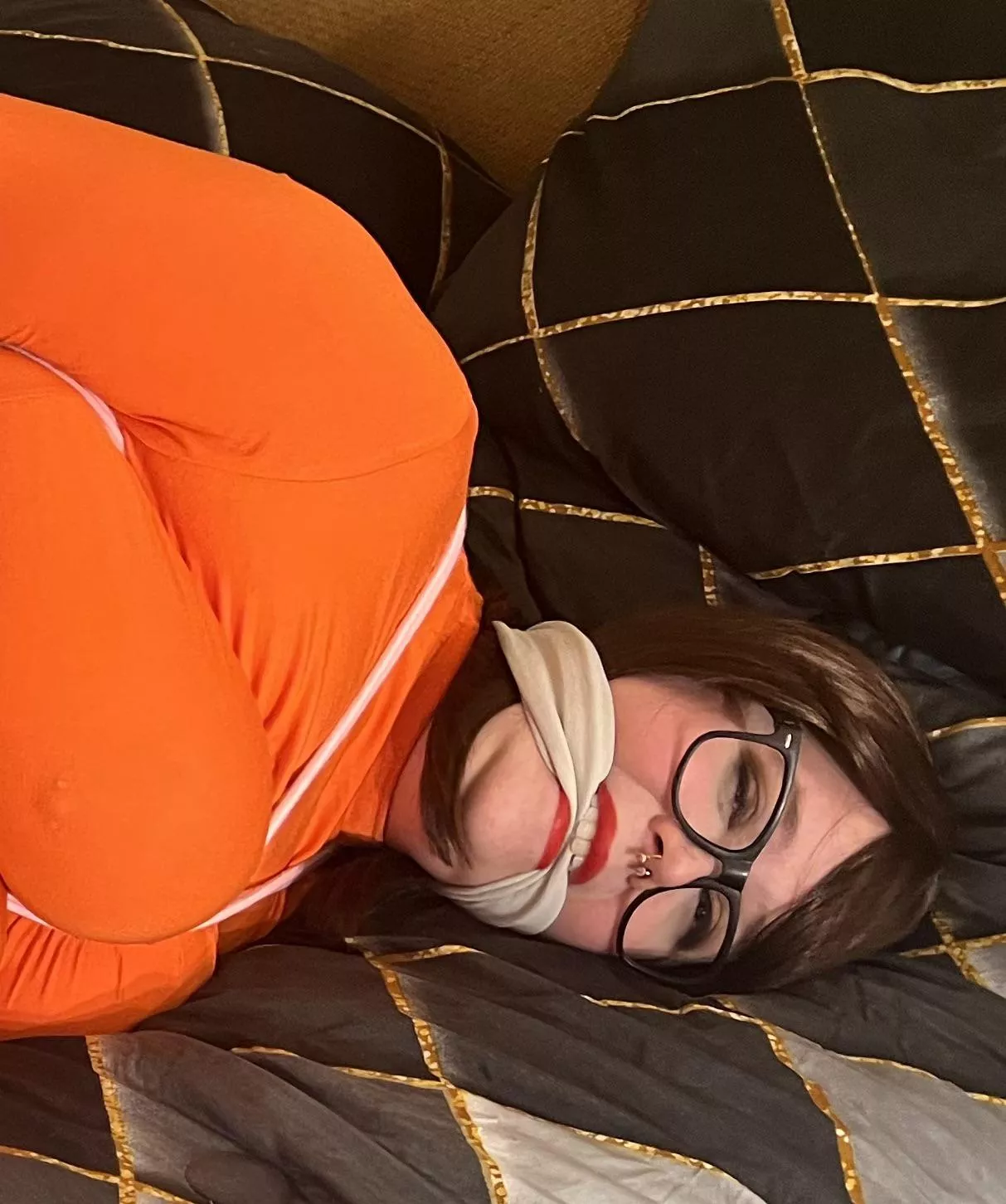 Velma talks too much