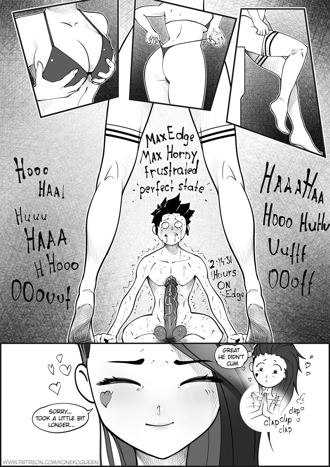 Waiting on Mistress to get ready