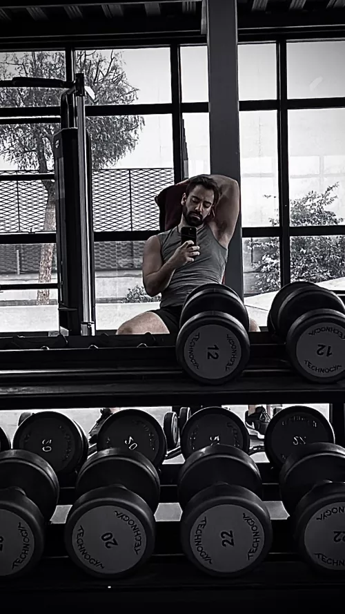 Wanna be my workout buddy?