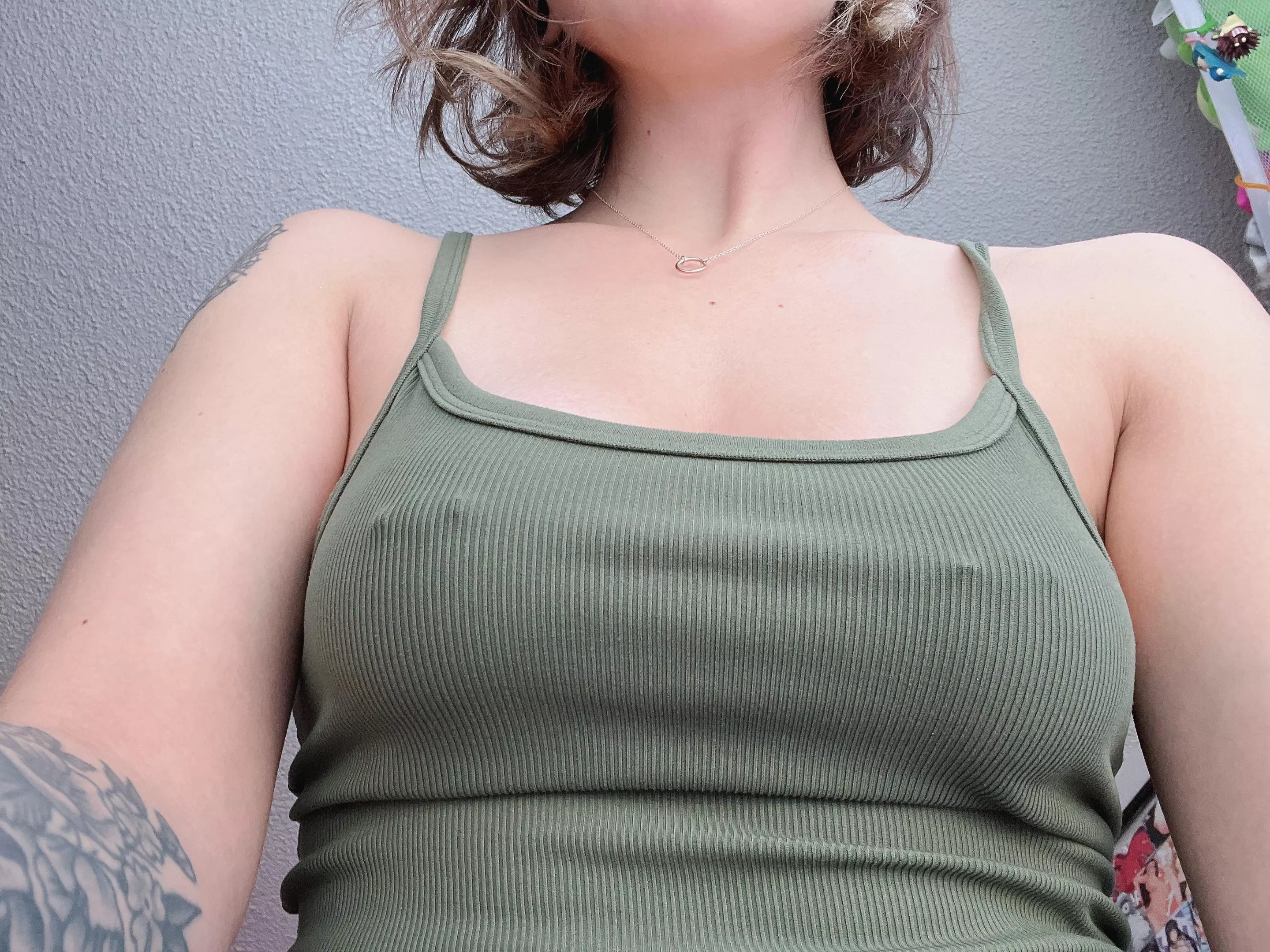 Wearing green today 💚