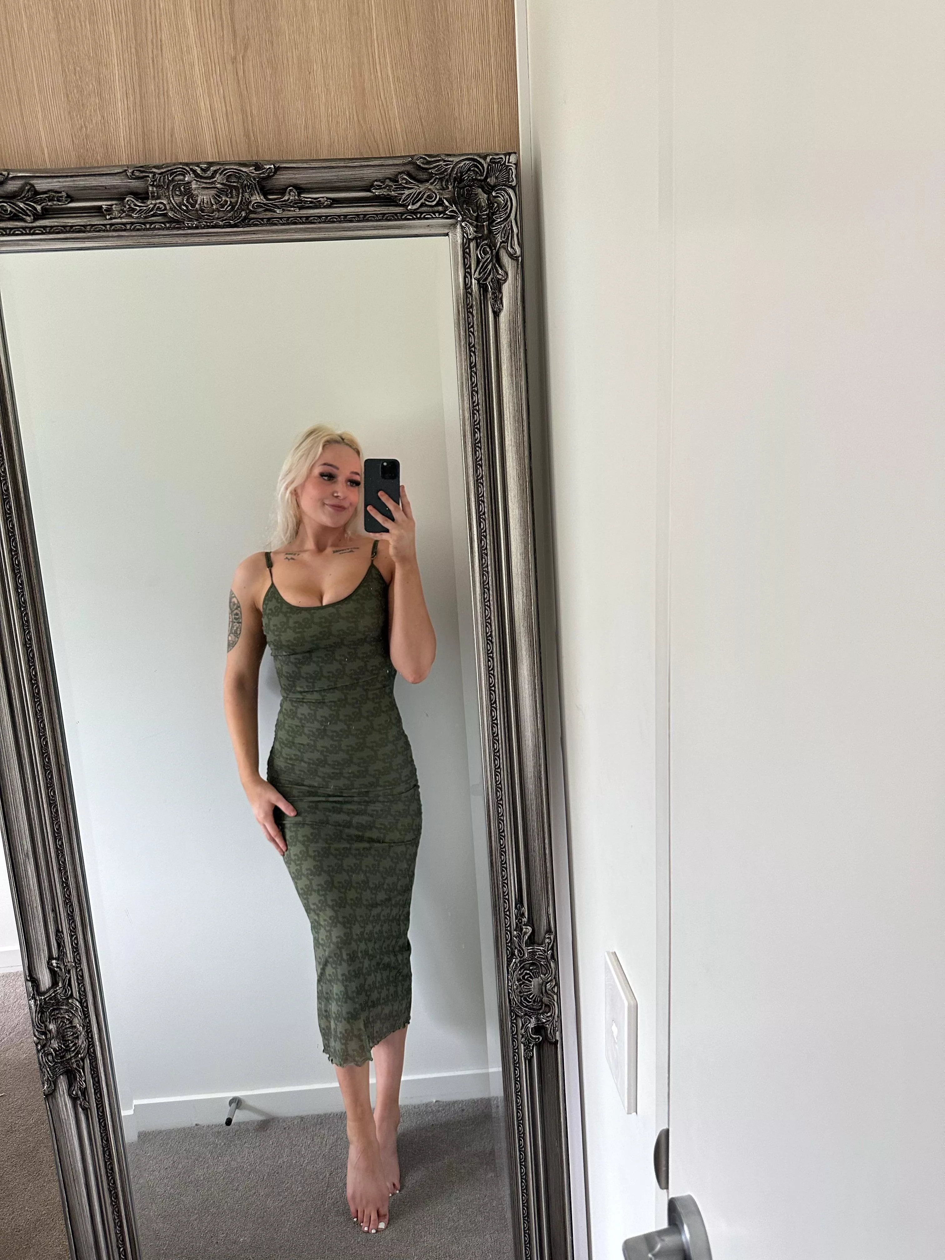 what colour heels would go best with my new dress?