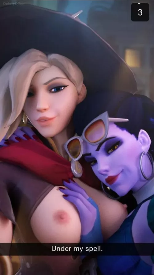 Widow under Mercys spell