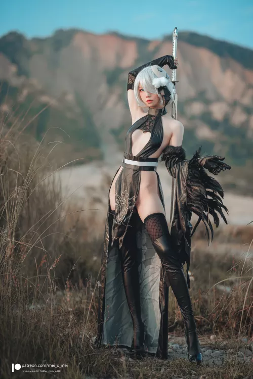 2B cosplay by meimei