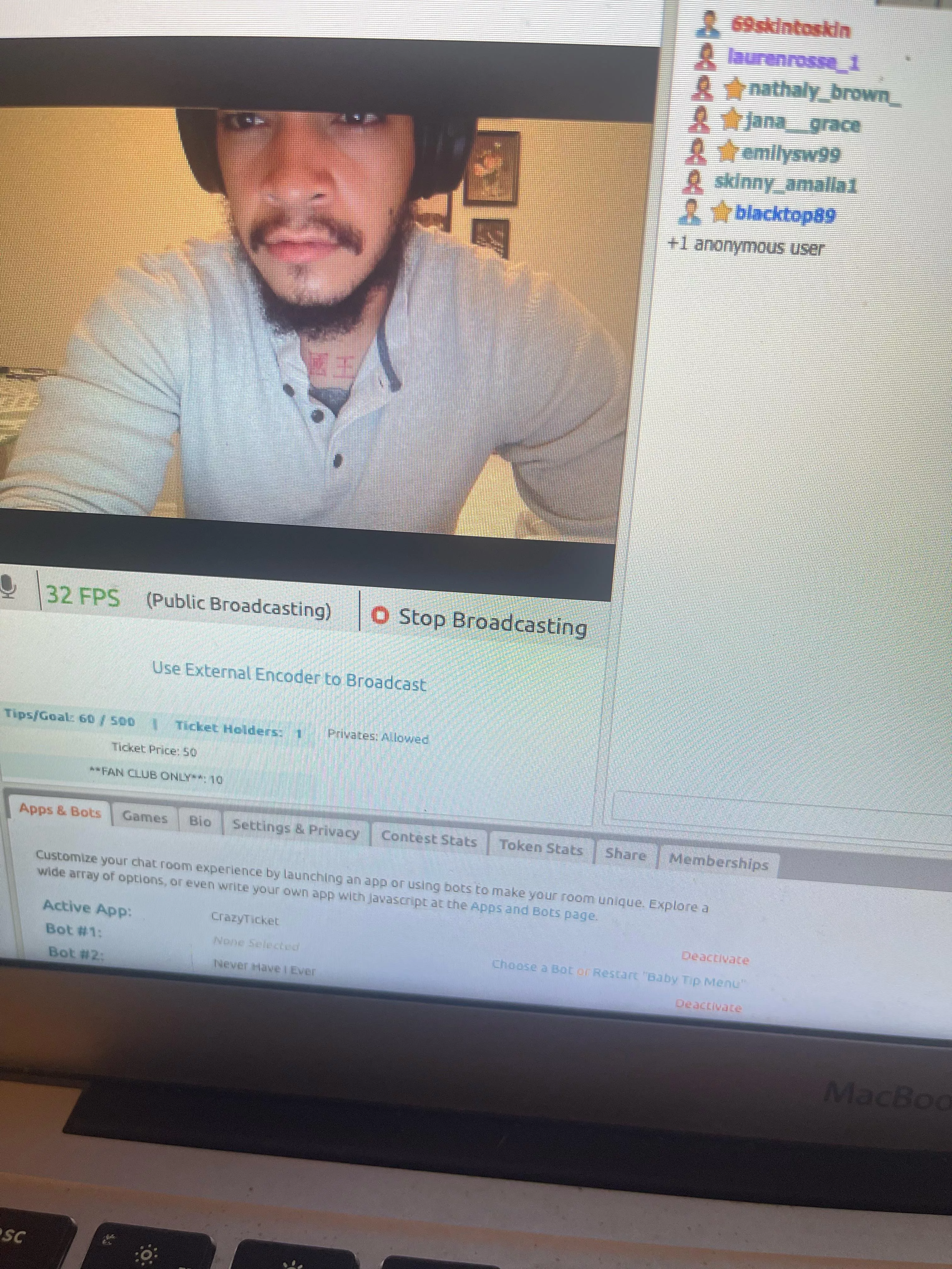 69Skintoskin Come Tap in