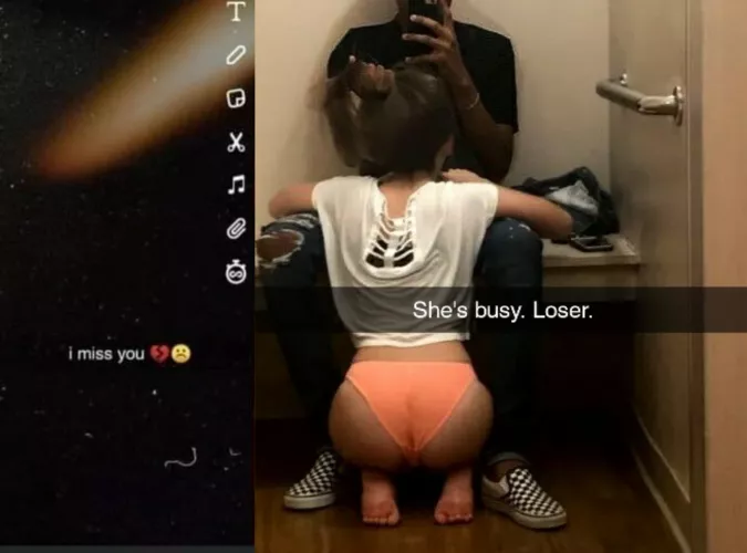 A classic reply to a cuck boyfriend.