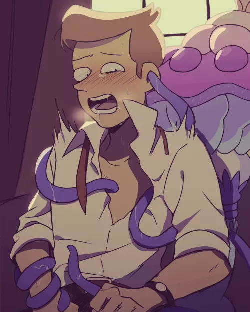 Alien Tentacle Mushroom tries to seduce Brett from Inside Jobs