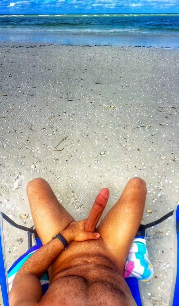 All alone at the beach