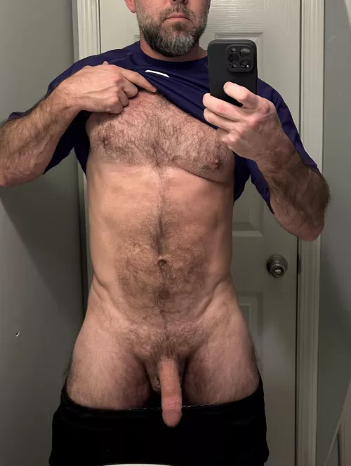 Backed up single dad(45)