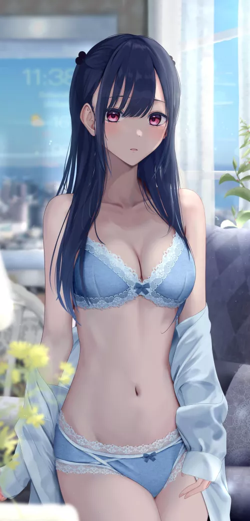 Blue Lingerie [Original]