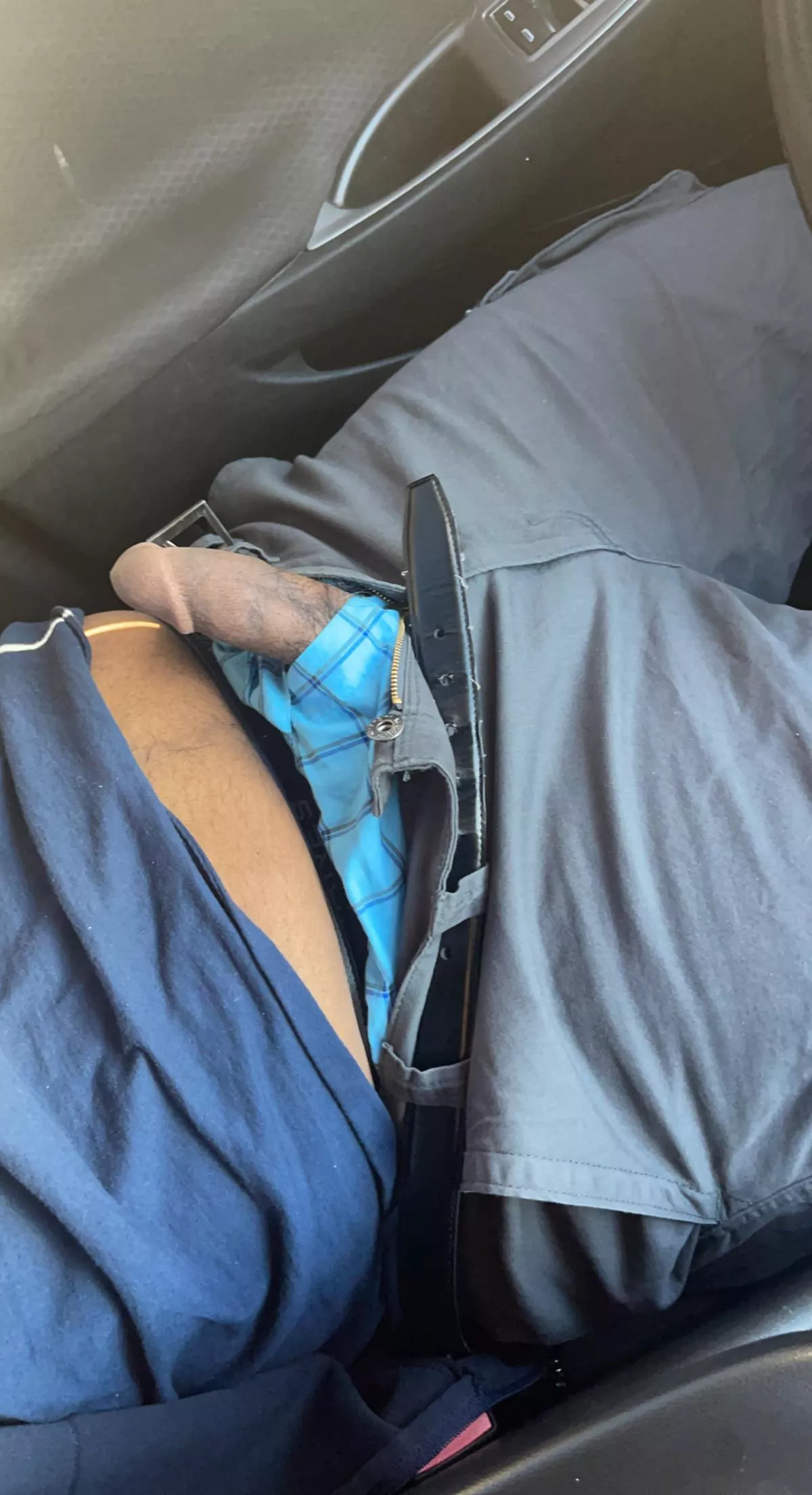 Bored waiting to go into work