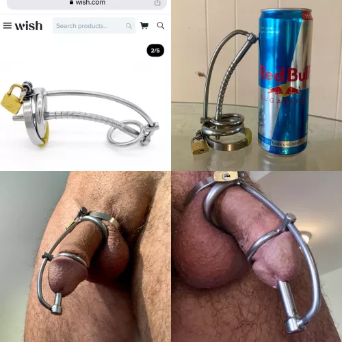 Cage from Wish: interesting idea, bad execution, cock is always twisted