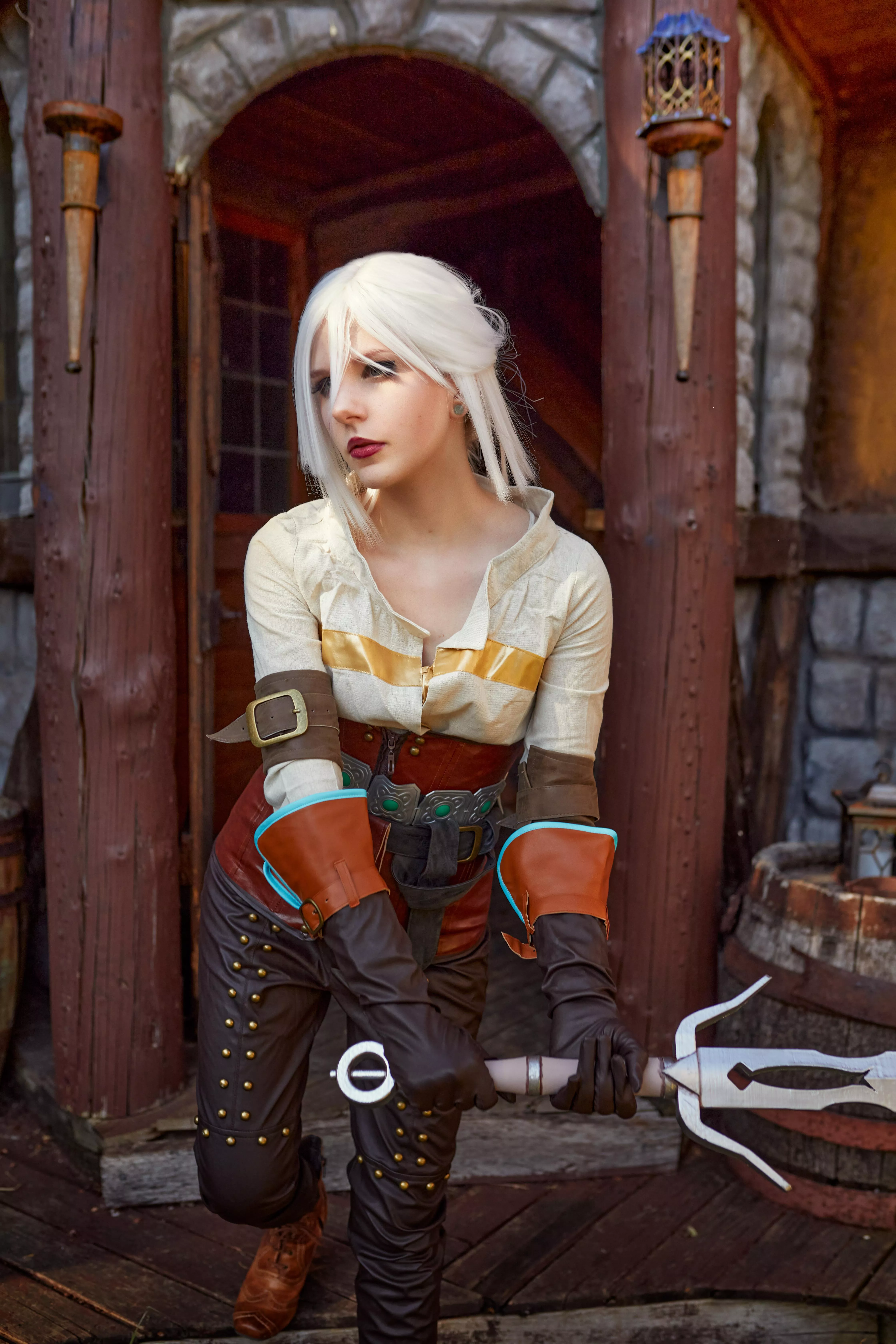 Caught me mid training ~ Ciri from the Witcher by x_nori_ [Self]
