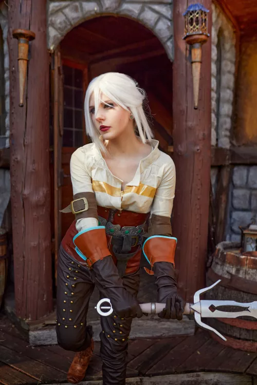 Caught me mid training ~ Ciri from the Witcher by x_nori_ [Self]