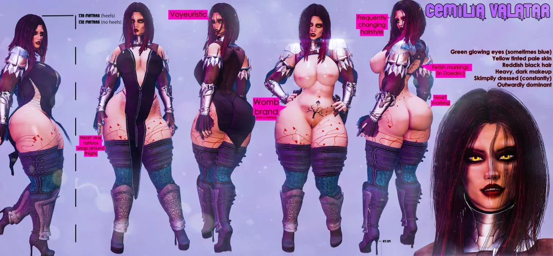 Cemilia Character sheet