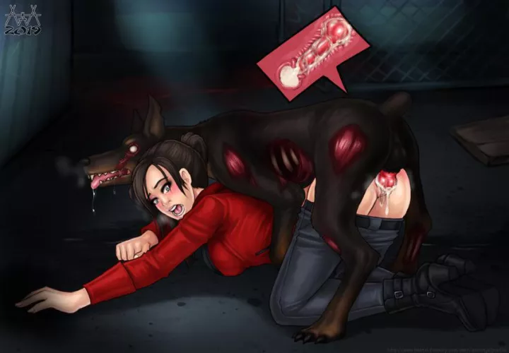 Claire knotted and bred (aaaninja)