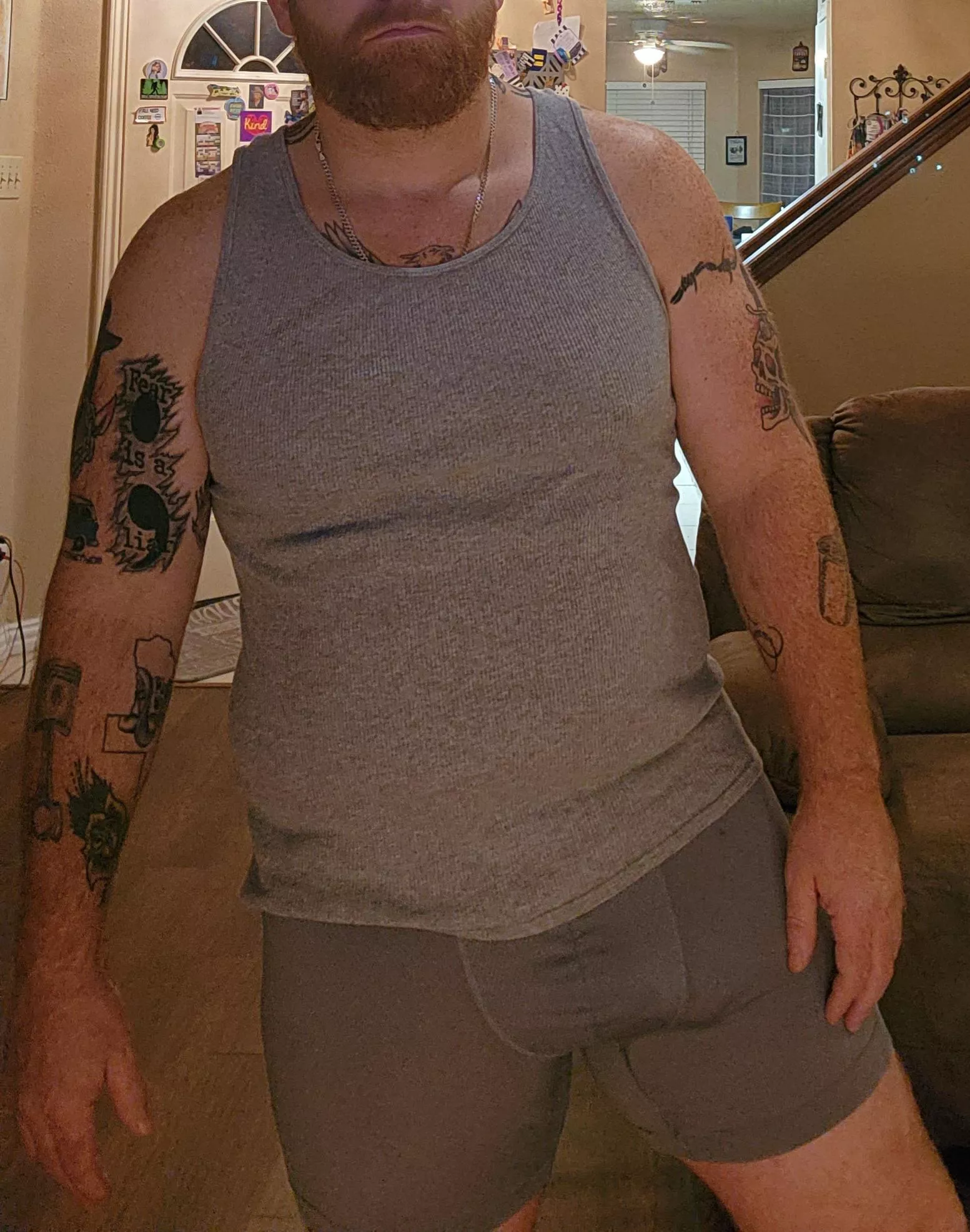 Cum help daddy get ready for battle.