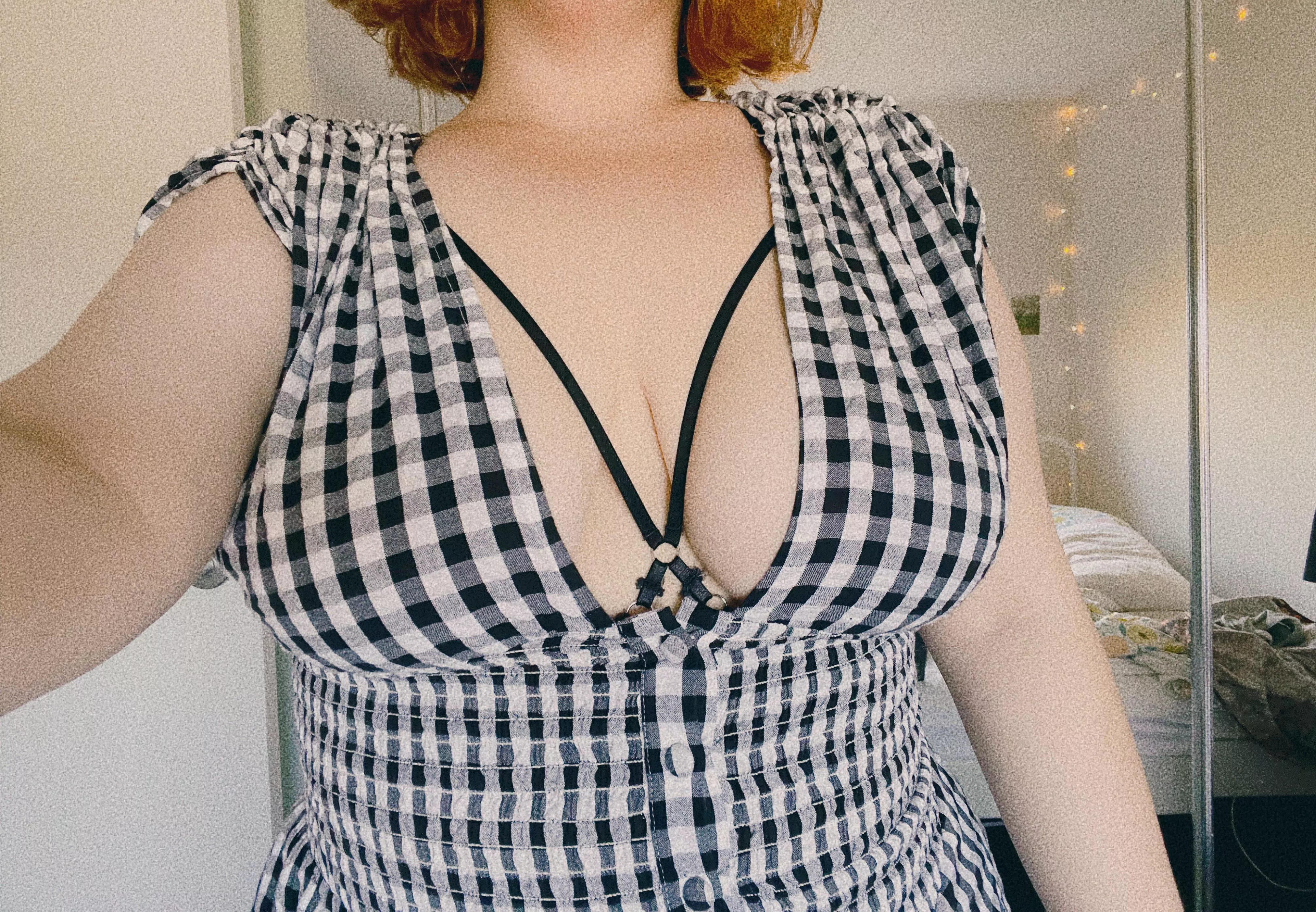 Decided I’d wear a bra this time 😅