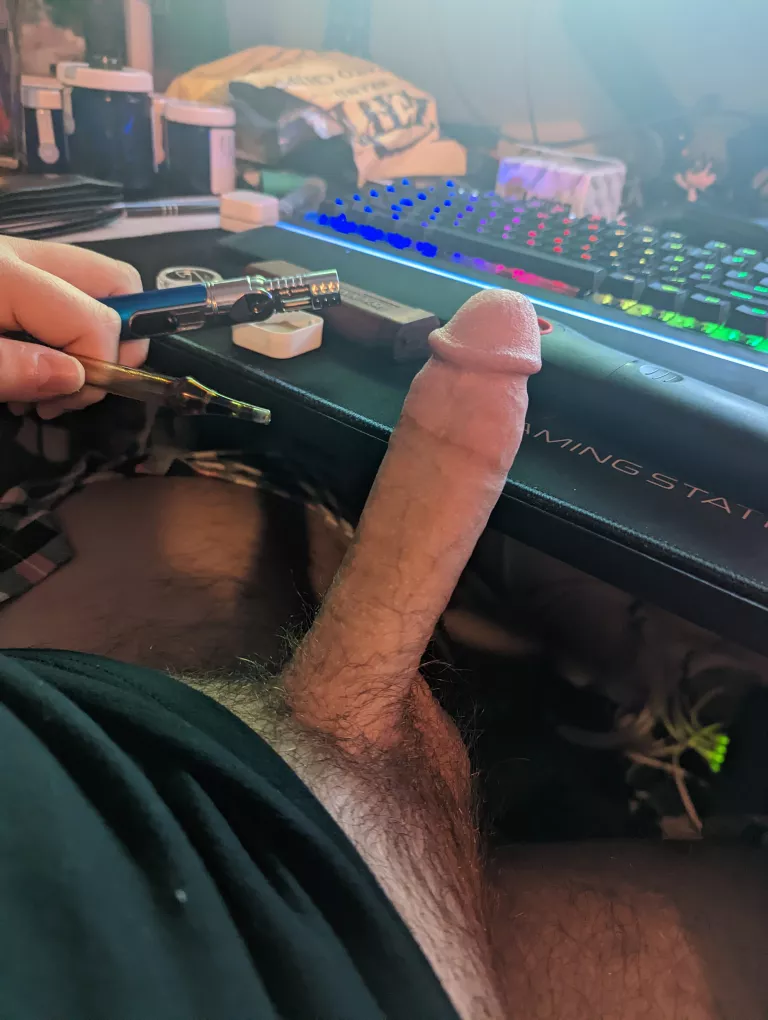 Do a dab and suck (m)y cock?