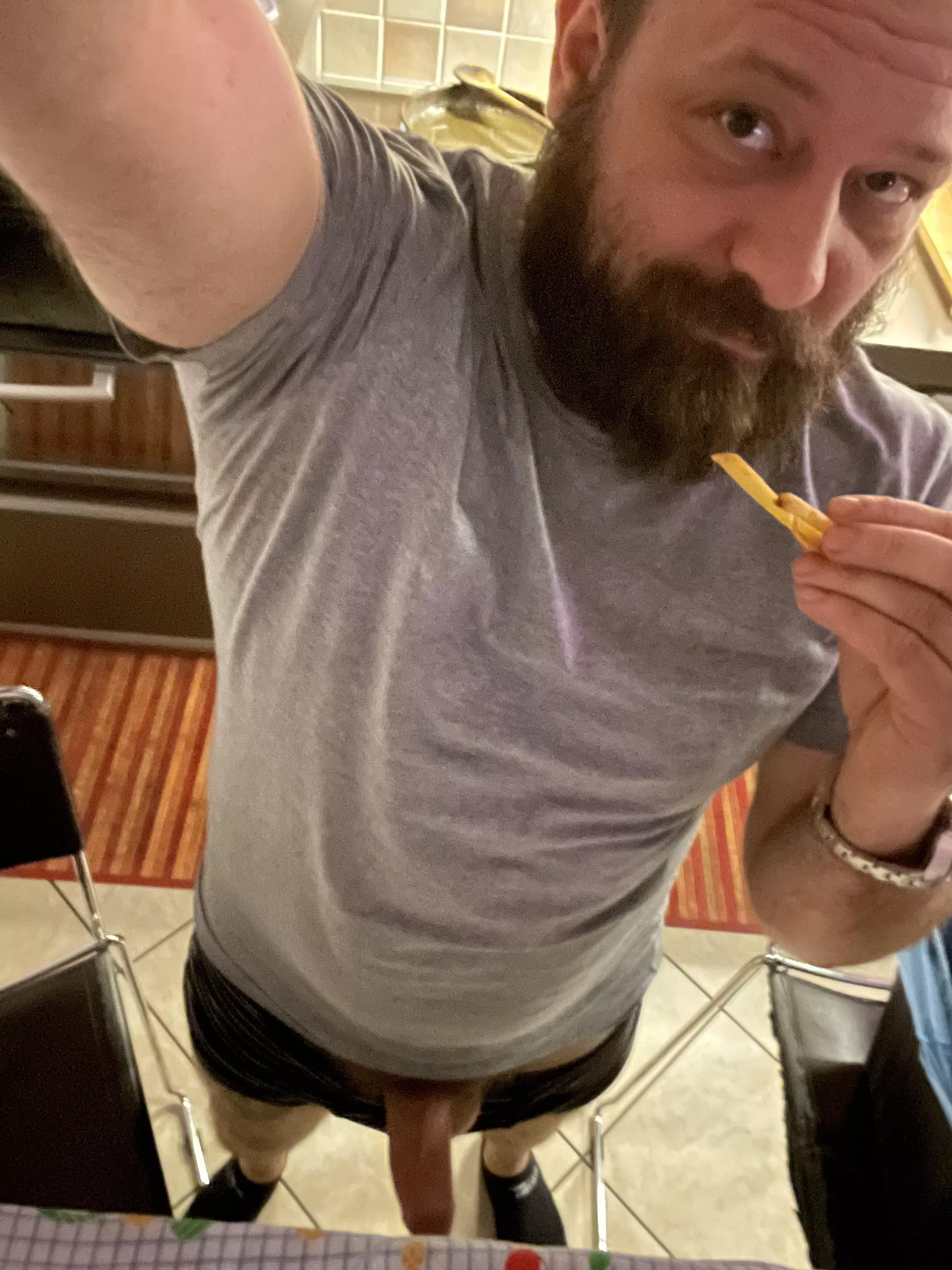 Do u like potatoes? And my (42) stick?