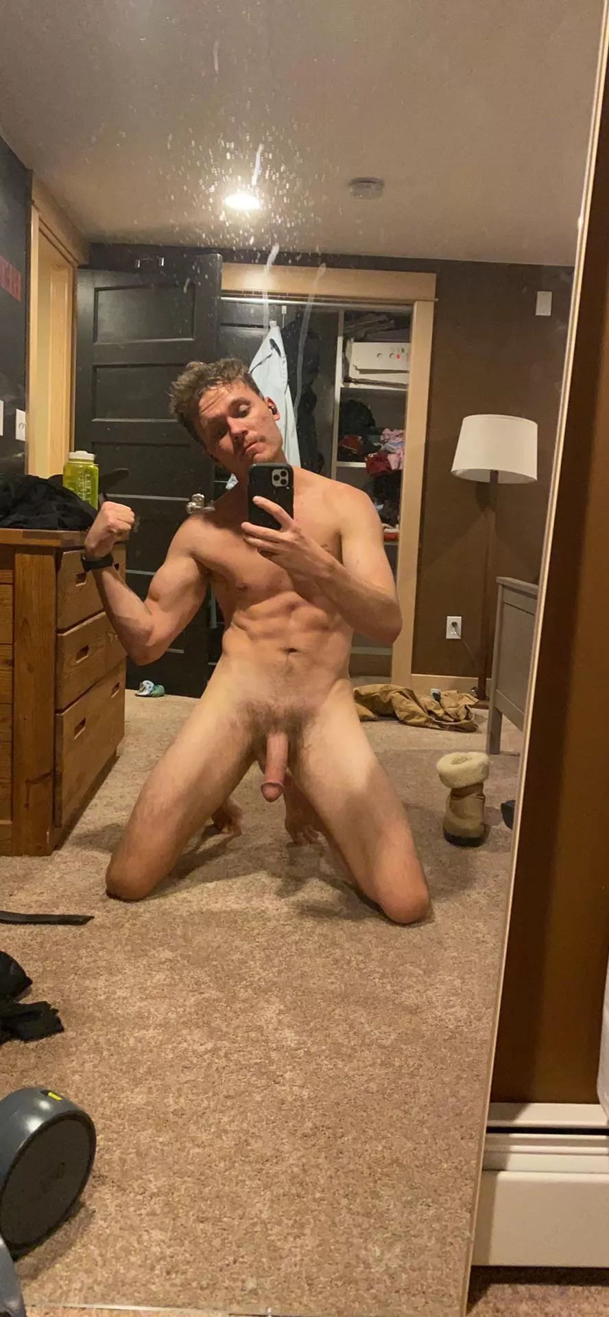 Do we like a man on his knees?