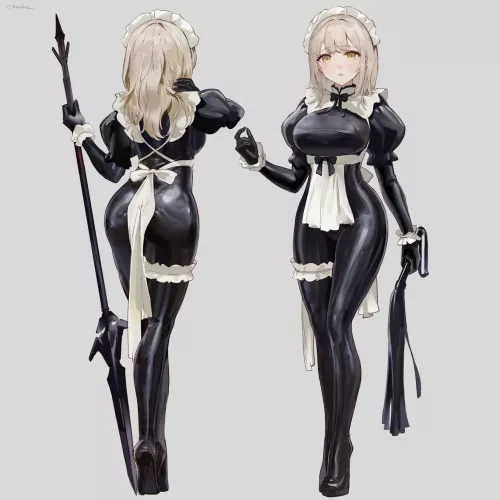 Dominatrix Latex Maid