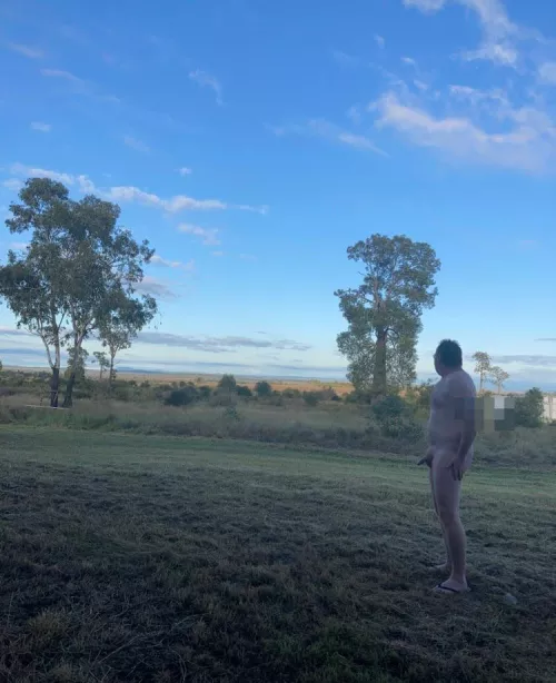 Enjoying the morning off