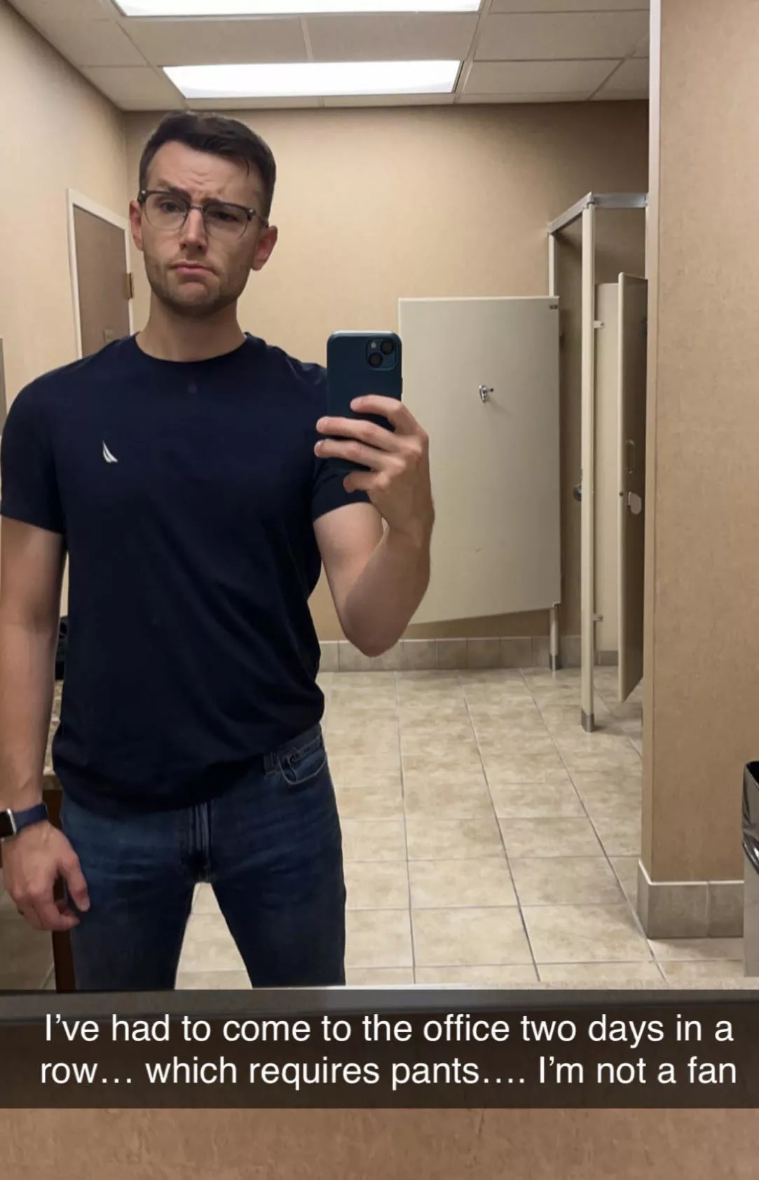 Going into the office