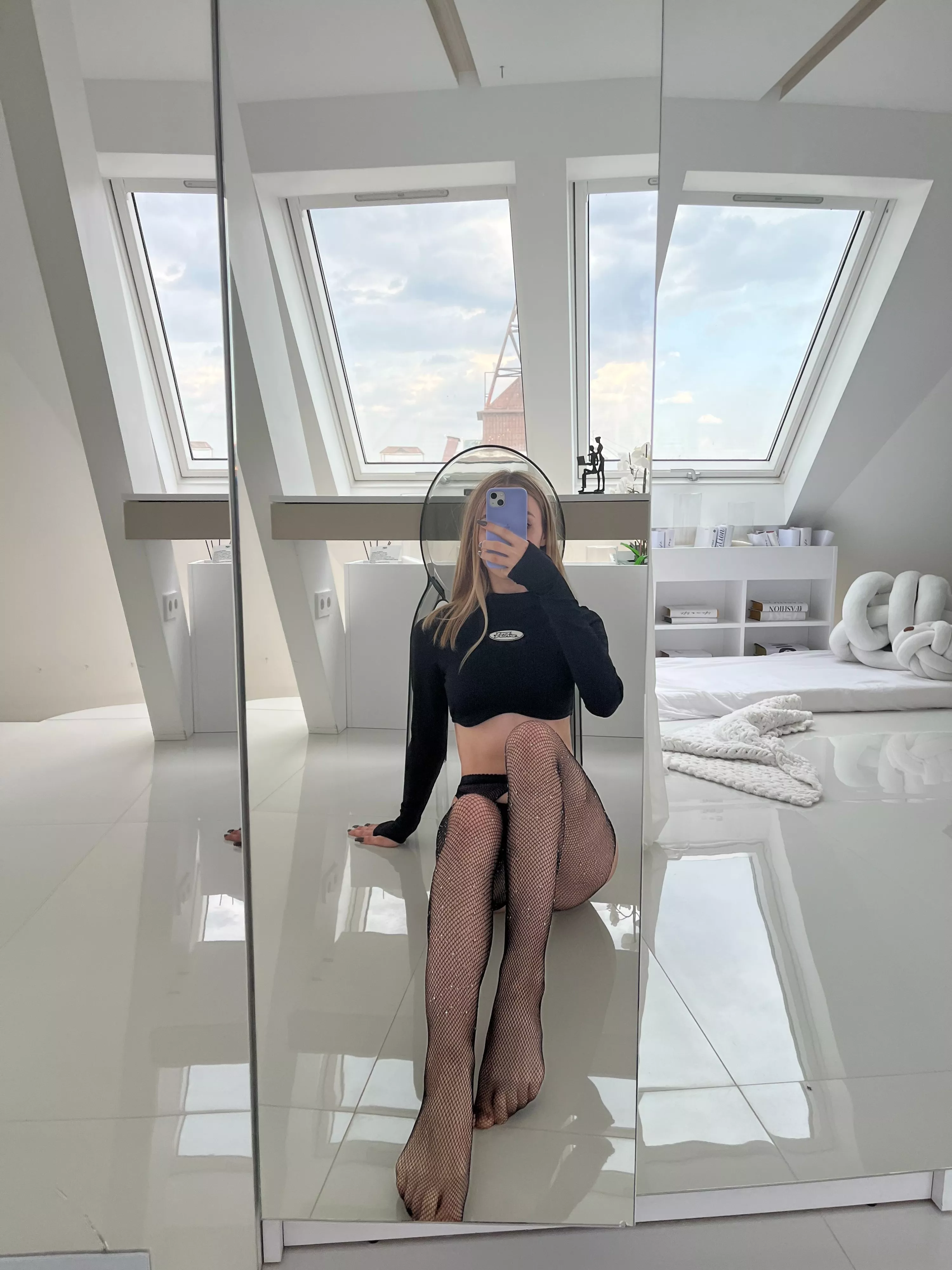 Hey, this blonde slut will make your wishes come true...what should I do?