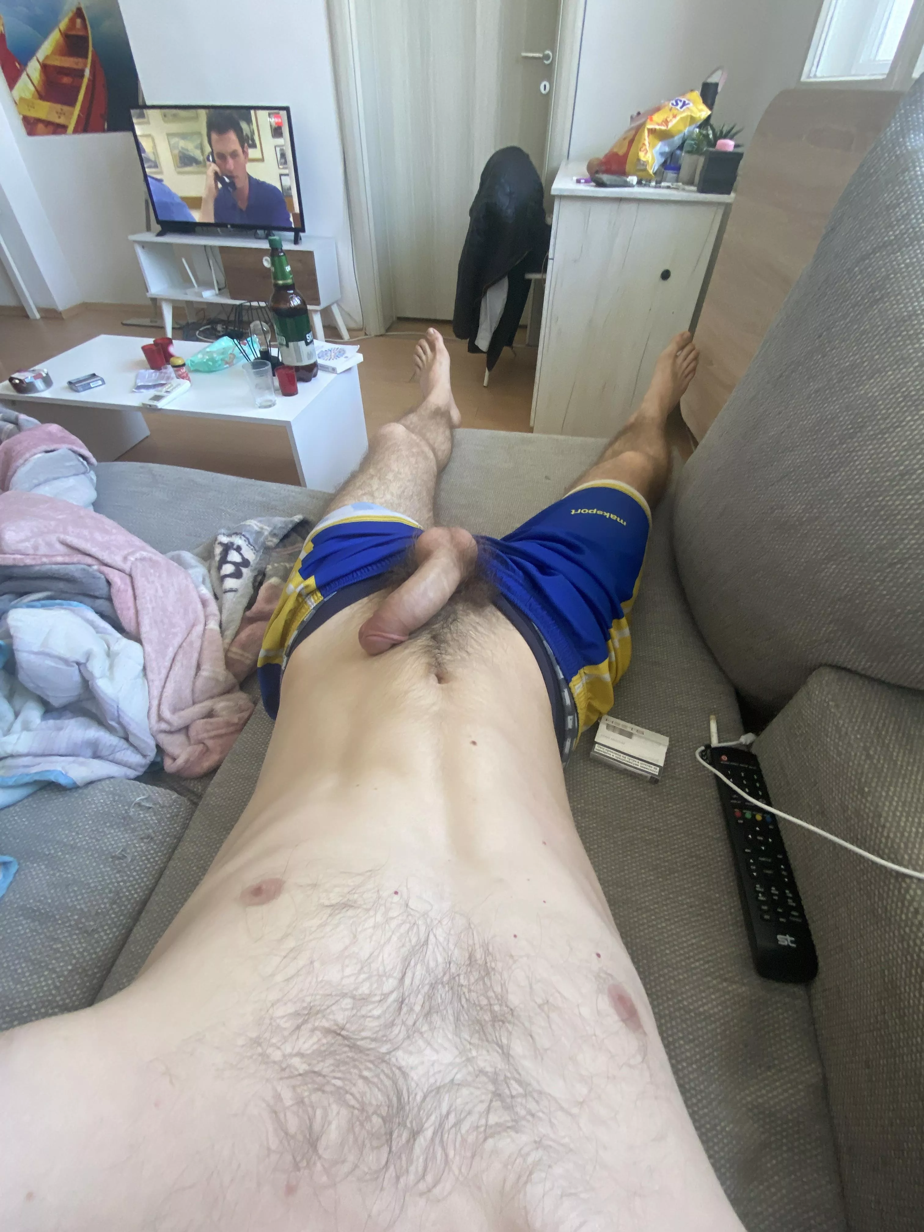 Home alone after work