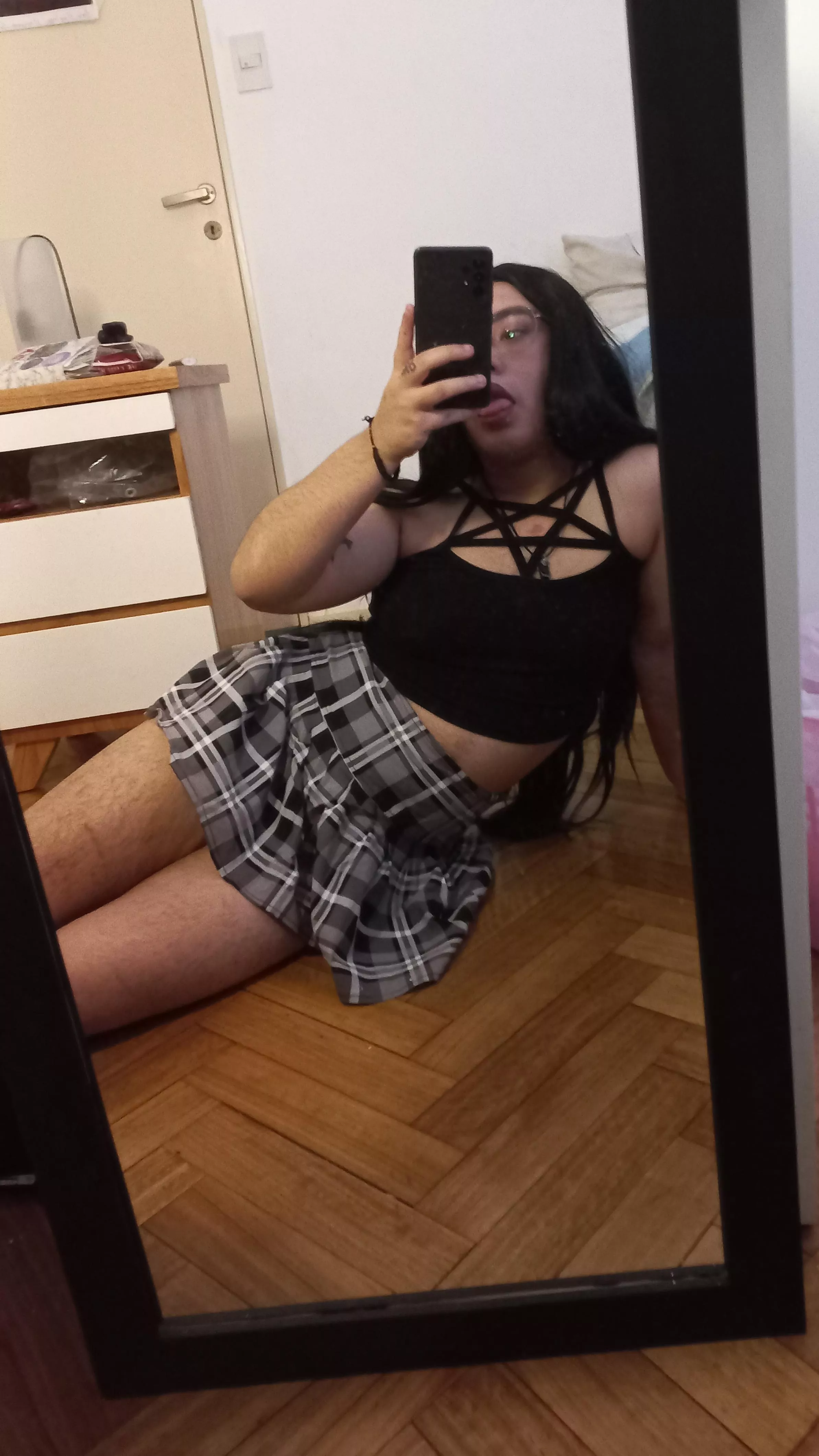 how much hair do you think hides under my clothes?